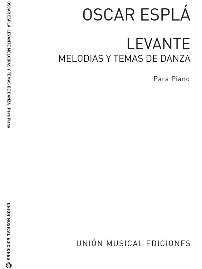Levante Melodias Y Temas De Danza Piano