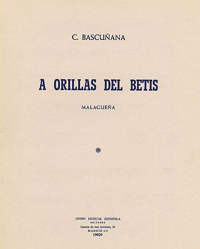 A Orillas Del Betis (Malaguena)