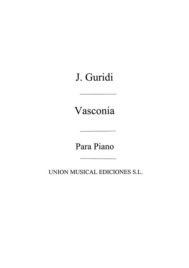 Vasconia Tres Piezas Sobre Temas Populares Vascos
