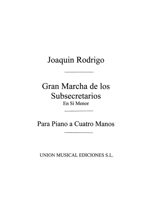 Gran Marcha De Los Subsecretarios