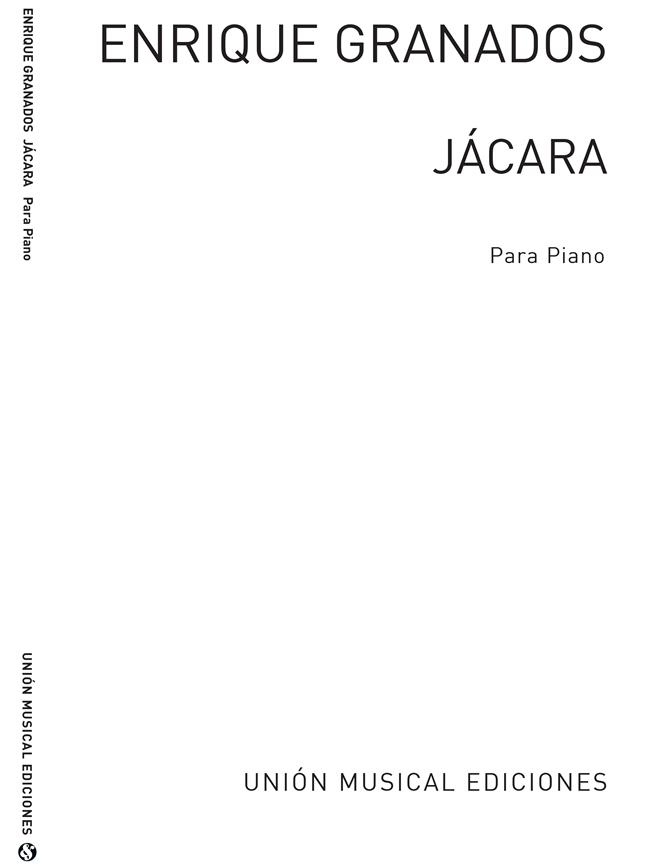 Jacara Danza Para Cantar Y Bailar For Piano