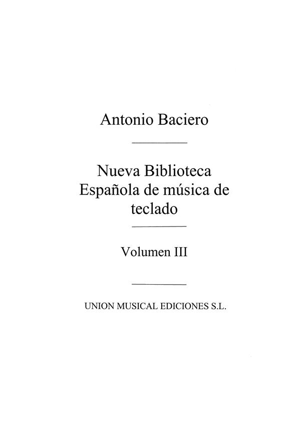 Nueva Biblioteca Espanola Vol.3