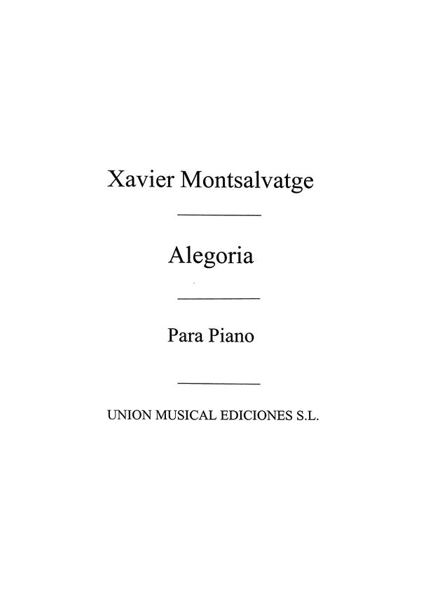 Xavier Montsalvatge: Alegoria