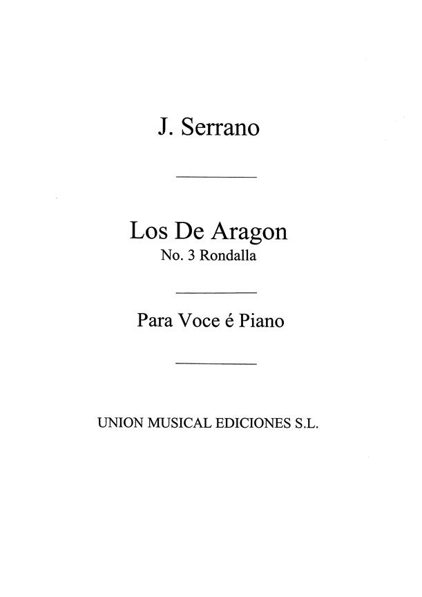 Los De Aragon Rondalla For Piano