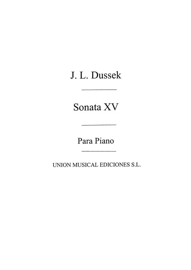 Sonata Xv Op.35 No.2