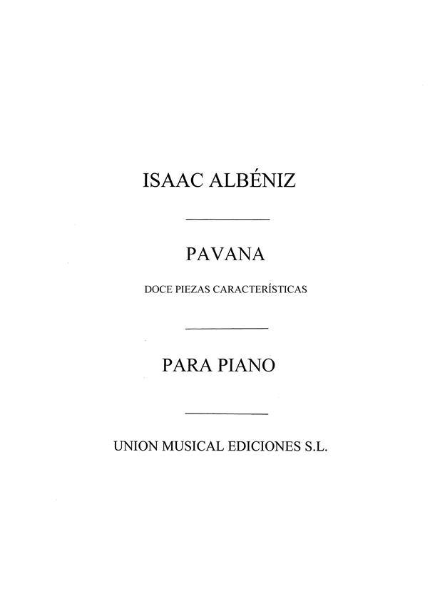 Pavana From Piezas Caracteristicas Op.92 Piano