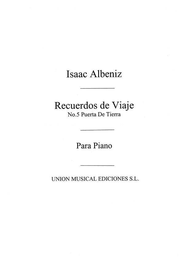 Puerta De Tierra Bolero No.5 Rcrds De Vje Op.71 Pf