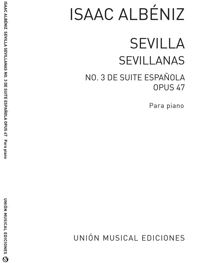 Albeniz Sevilla Sevillanas No.3 De Suite Espanola