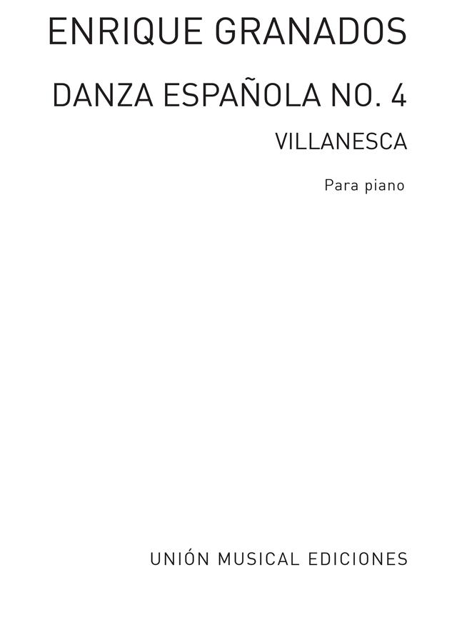 Granados Danza Espanola No.4 Villanesca Piano