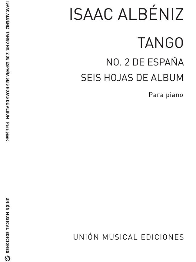 Tango in D from Espana Op. 165 No.2