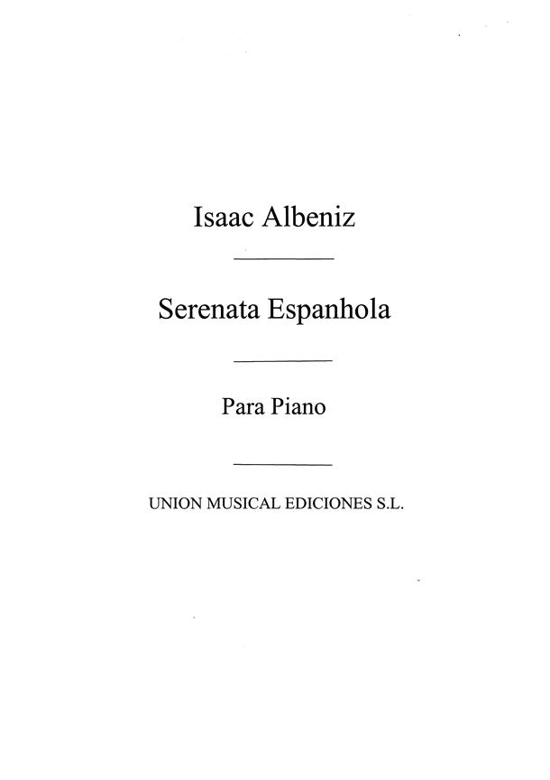 Serenata From Espana Op.165 For Piano