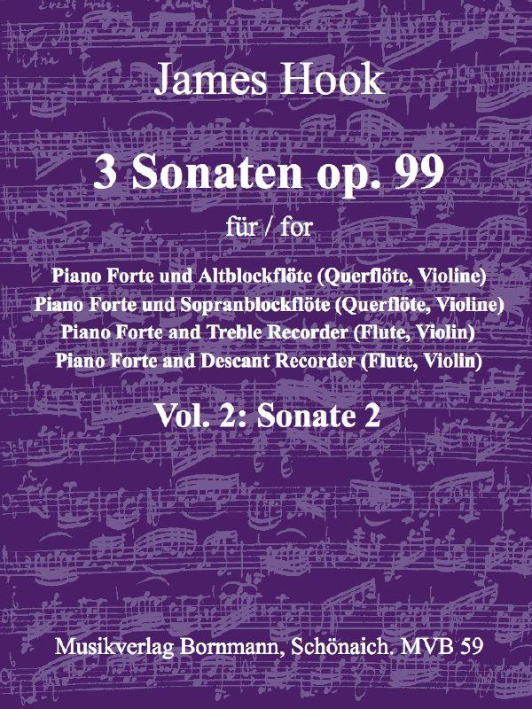 James Hook: Sonate G-Dur op. 99,2