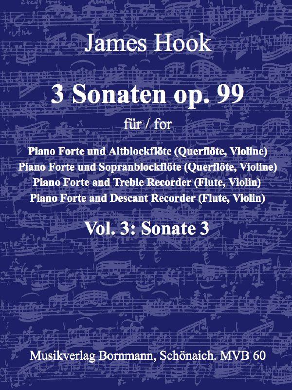 James Hook: Sonate Eb-Dur op. 99,3