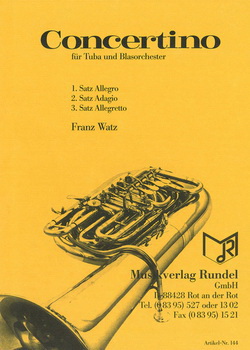 Franz Watz: Concertino für Tuba (Harmonie)