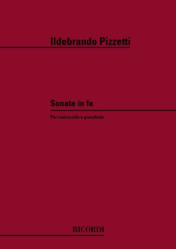 Pizzetti: Sonata In F major