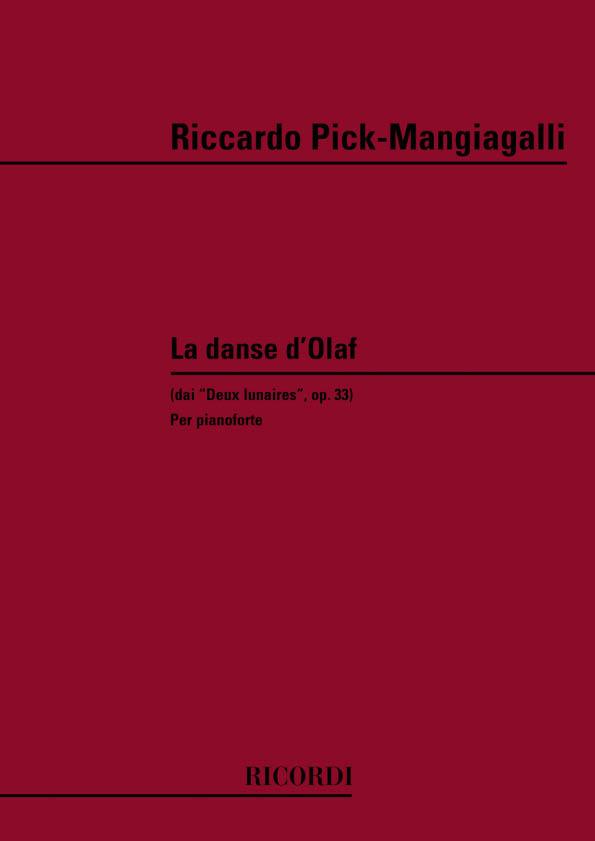 Mangiagalli: Danse D'Olaf