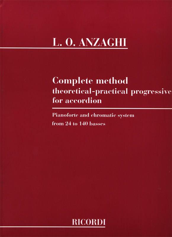 Luigi Oreste Anzaghi: Complete method theoretical-pratical progress