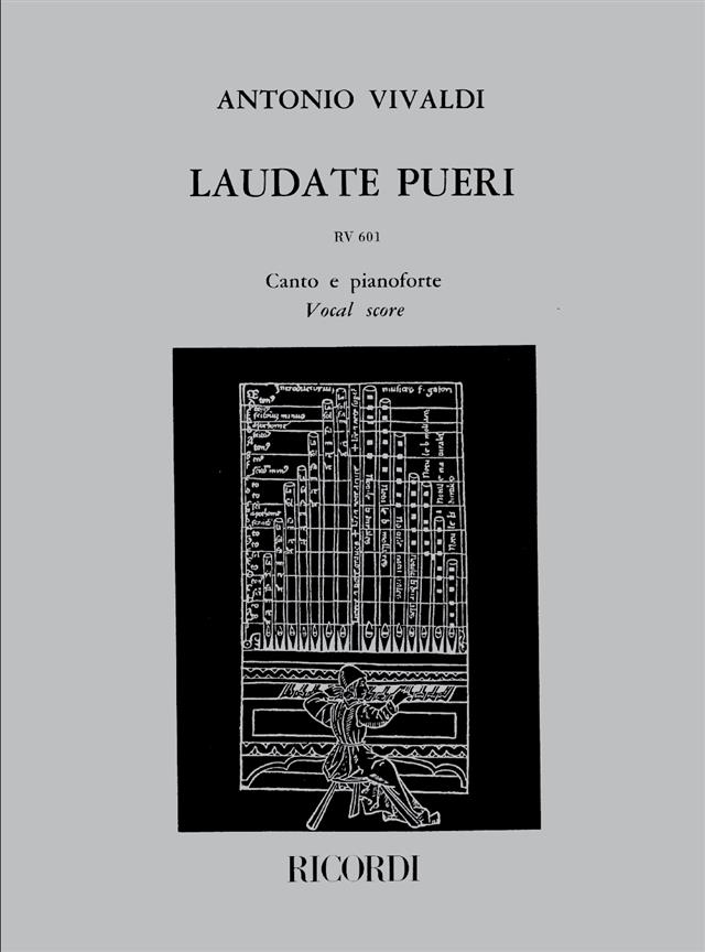 Vivaldi: Laudate Pueri Dominum RV 601 Psalm 122 (Vocal Score)