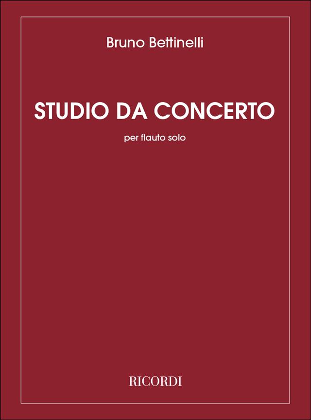 Studio Da Concerto(Per Flauto Solo)
