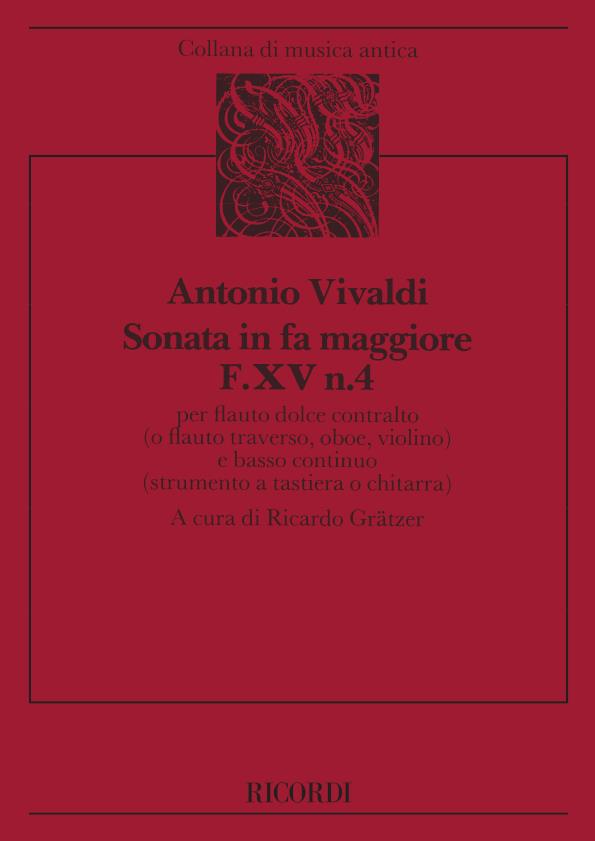 Sonate Per Strumenti A Fiato E B.C.: Per Fl. (Flauto Dolce)