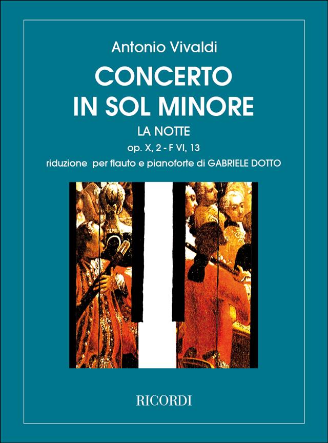 Concerti Per Fl., Archi E B.C.: (Tomo 455 – Riduzione Per Flauto E Pianoforte)