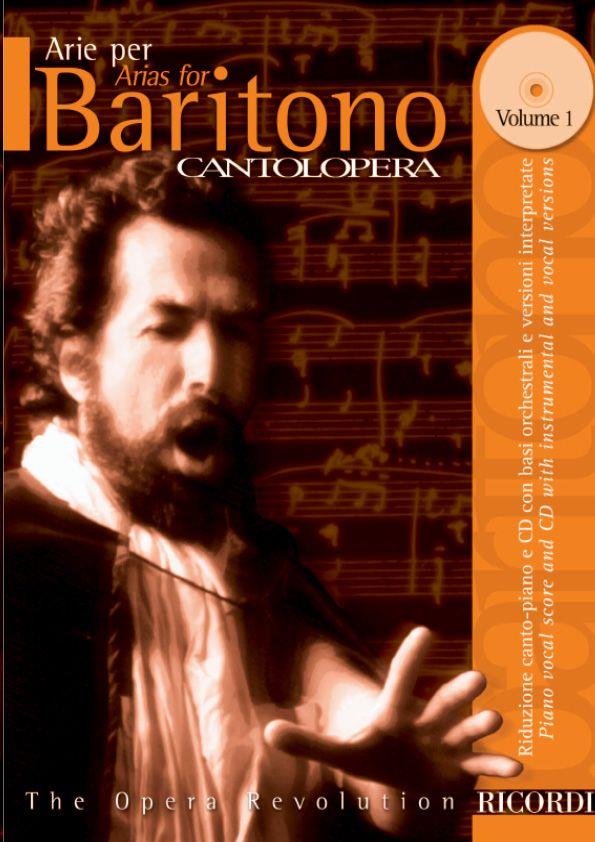 Cantolopera: Arie Per Baritono Volume 1