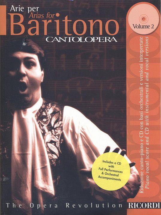 Cantolopera: Arie Per Baritono Volume  2