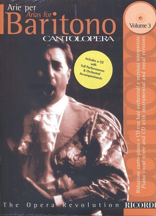 Cantolopera: Arie Per Baritono Vol. 3