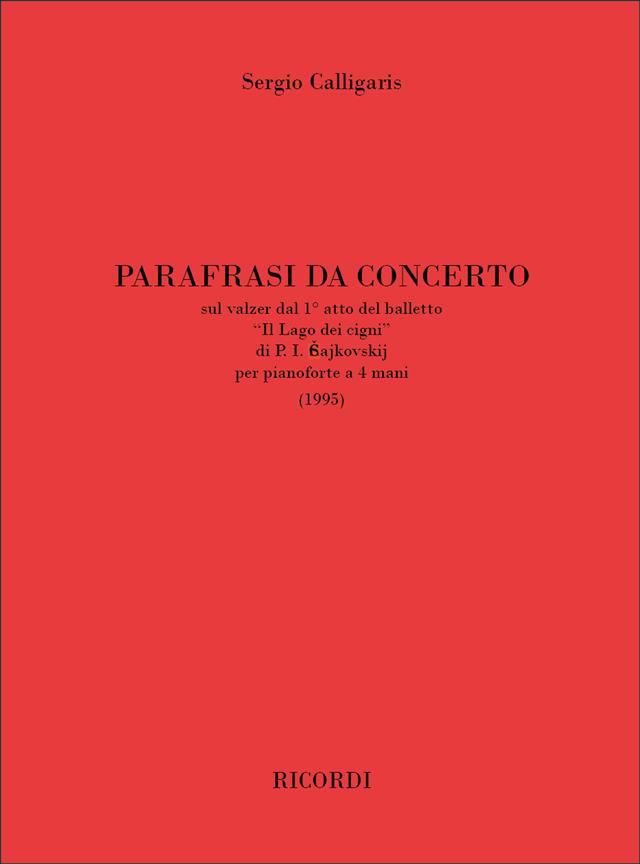 Sergio Calligaris: Parafrasi da concerto