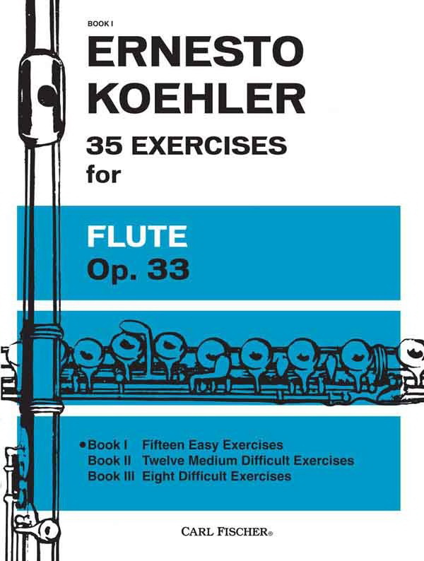 Kohler: 35 Exercises for Flute Opus 33, Book I