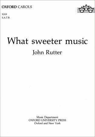 John Rutter: What sweeter music