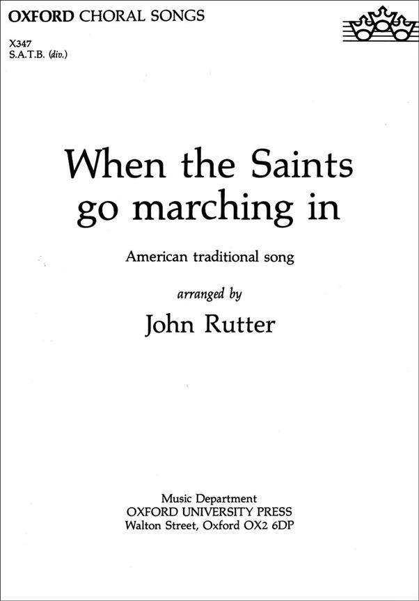 John Rutter: When the saints go marching in