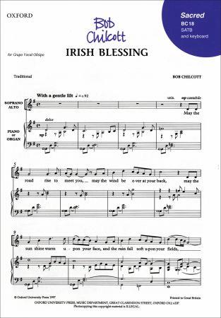 Bob Chilcott: Irish Blessing (SATB, Piano)