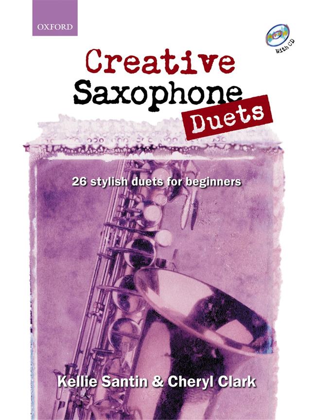 Santin: Creative Saxophone Duets (book + CD)