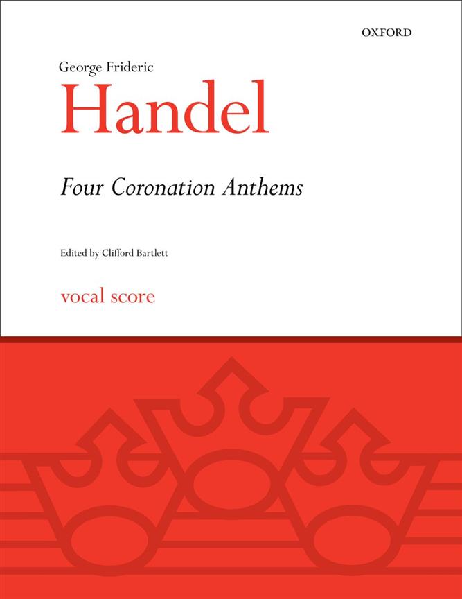 Handel: Four Coronation Anthems (Vocal Score)