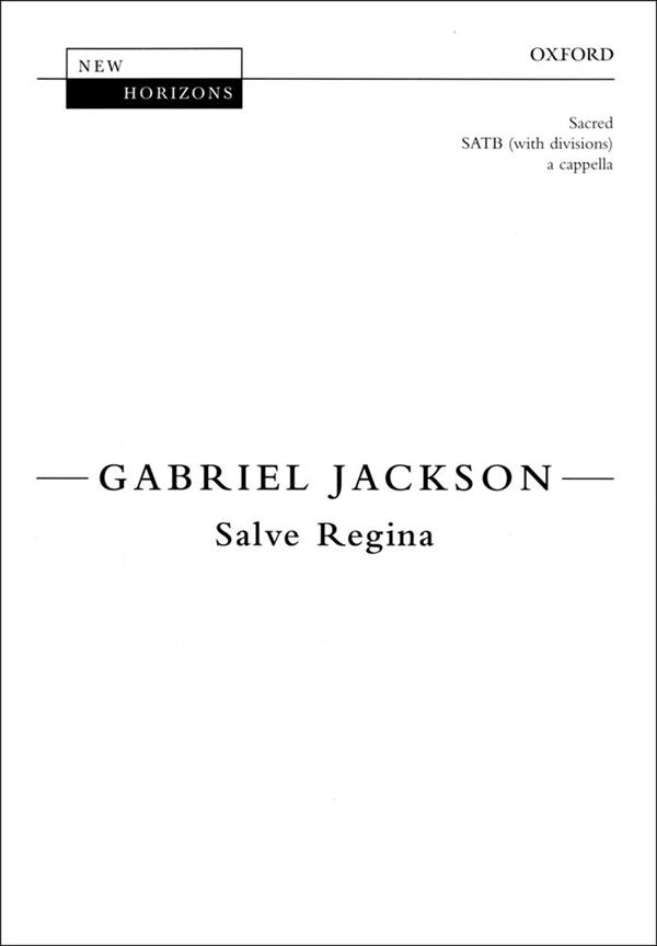 Gabriel Jackson: Salve Regina