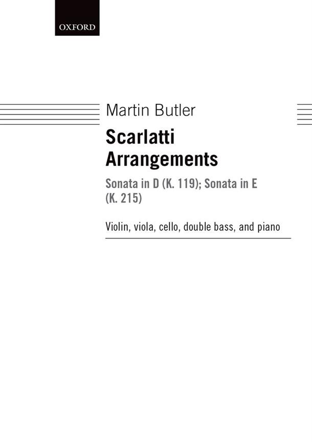 Martin Butler: Scarlatti Arrangements