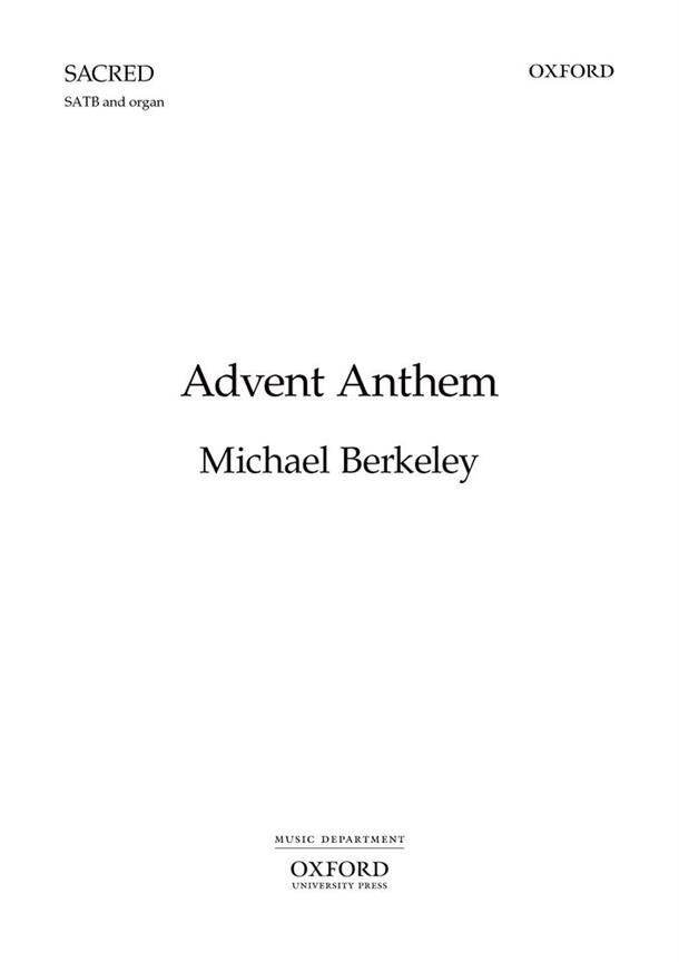 Michael Berkeley: Advent Anthem