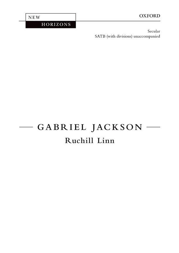 Gabriel Jackson: Ruchill Linn