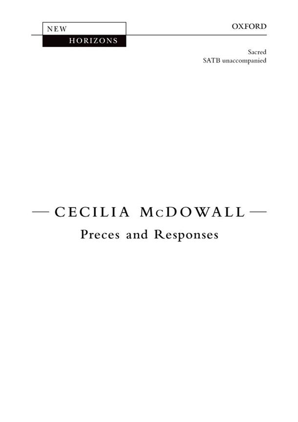 Cecilia McDowall: Preces and Responses