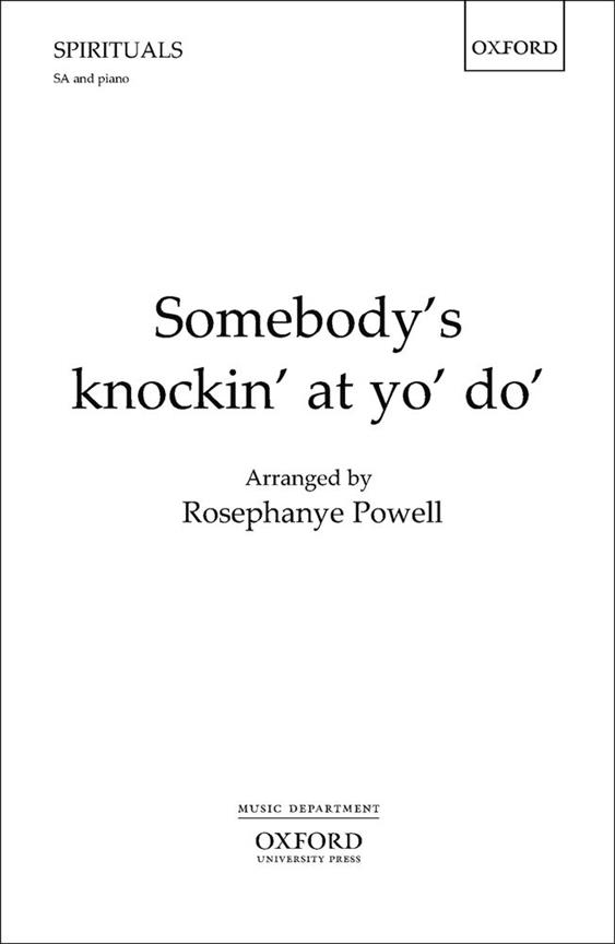 Powell: Somebody's knockin' at yo' do'