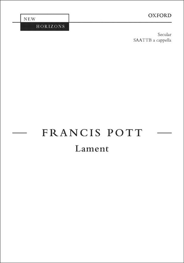 Francis Pott: Lament