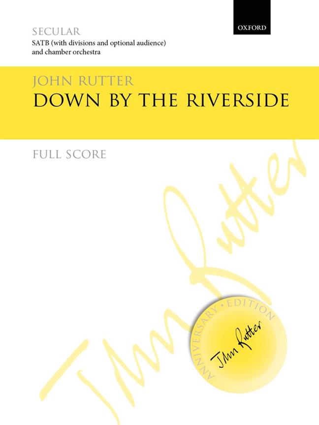 John Rutter: Down by the Riverside (Partituur)