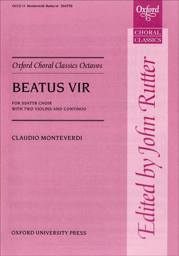Beatus vir (Edited by John Rutter)