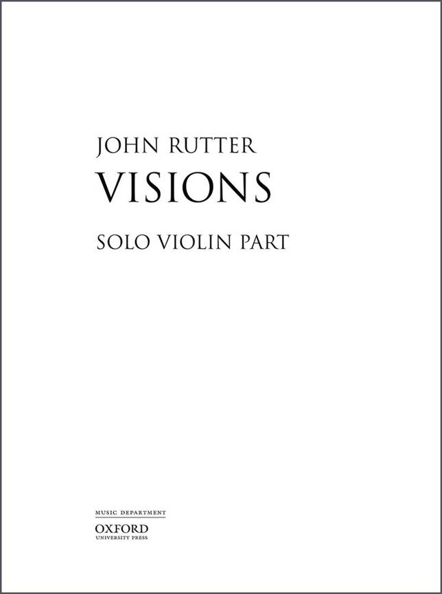 John Rutter: Visions (Viool)