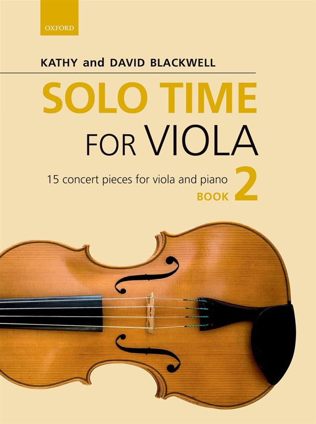 Kathy Blackwell: Solo Time for Viola Book 2