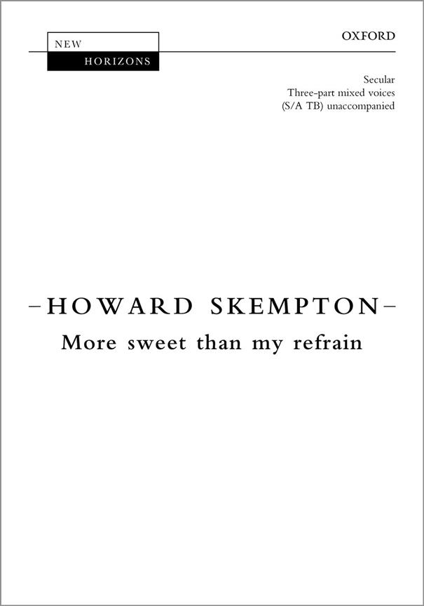 Howard Skempton: More sweet than my refrain
