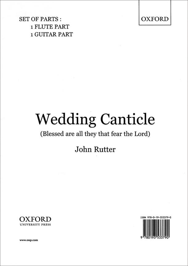 John Rutter: Wedding Canticle