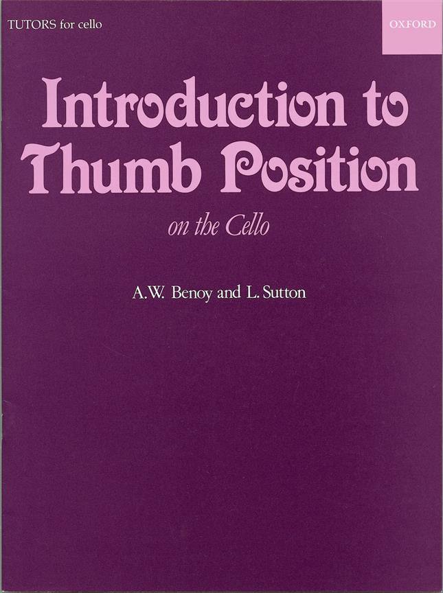 A.W. Benoy: An Introduction To Thumb Position