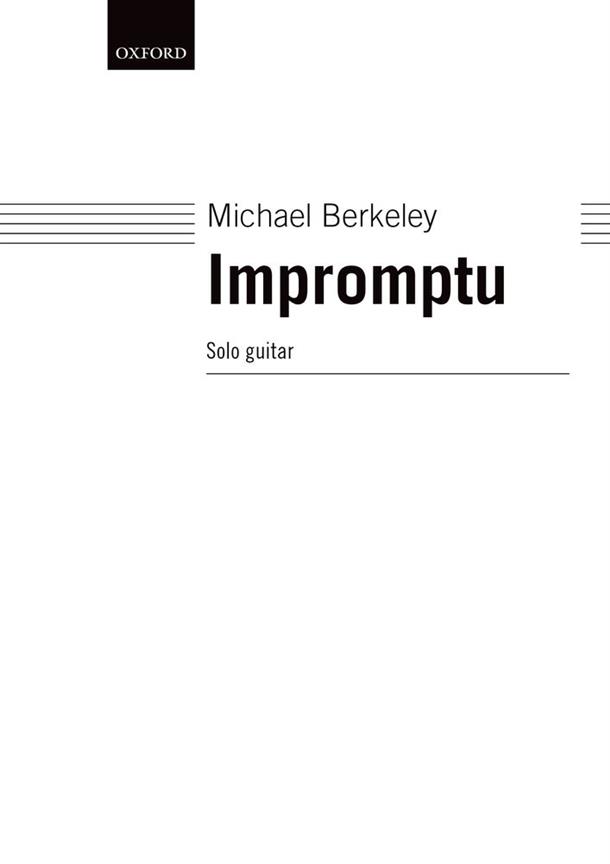 Michael Berkeley: Impromptu